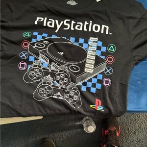 Sony Black PlayStation Graphic T-Shirt